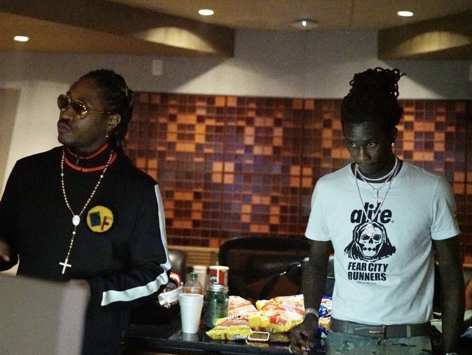 Future & Young Thug Magically Snacking & Clocking In Work At The Same Damn Time