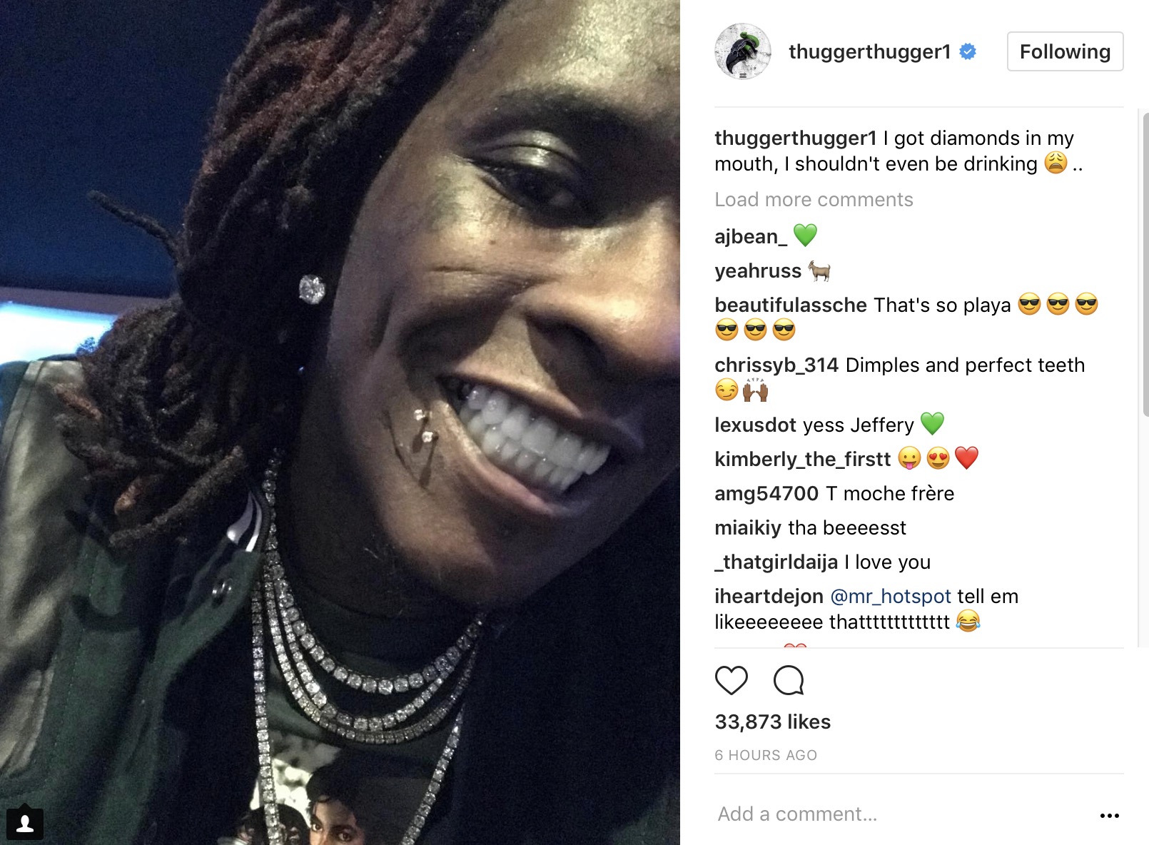 Young Thug Goes On Drunk Instagram Spree: 1610 x 1184