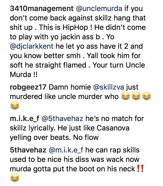 Skillz Fans Tell Uncle Murda He Doesn&#039;t Want The Smoke: &quot;N*gga You Let A Whole Day Go By?&quot; &ndash;