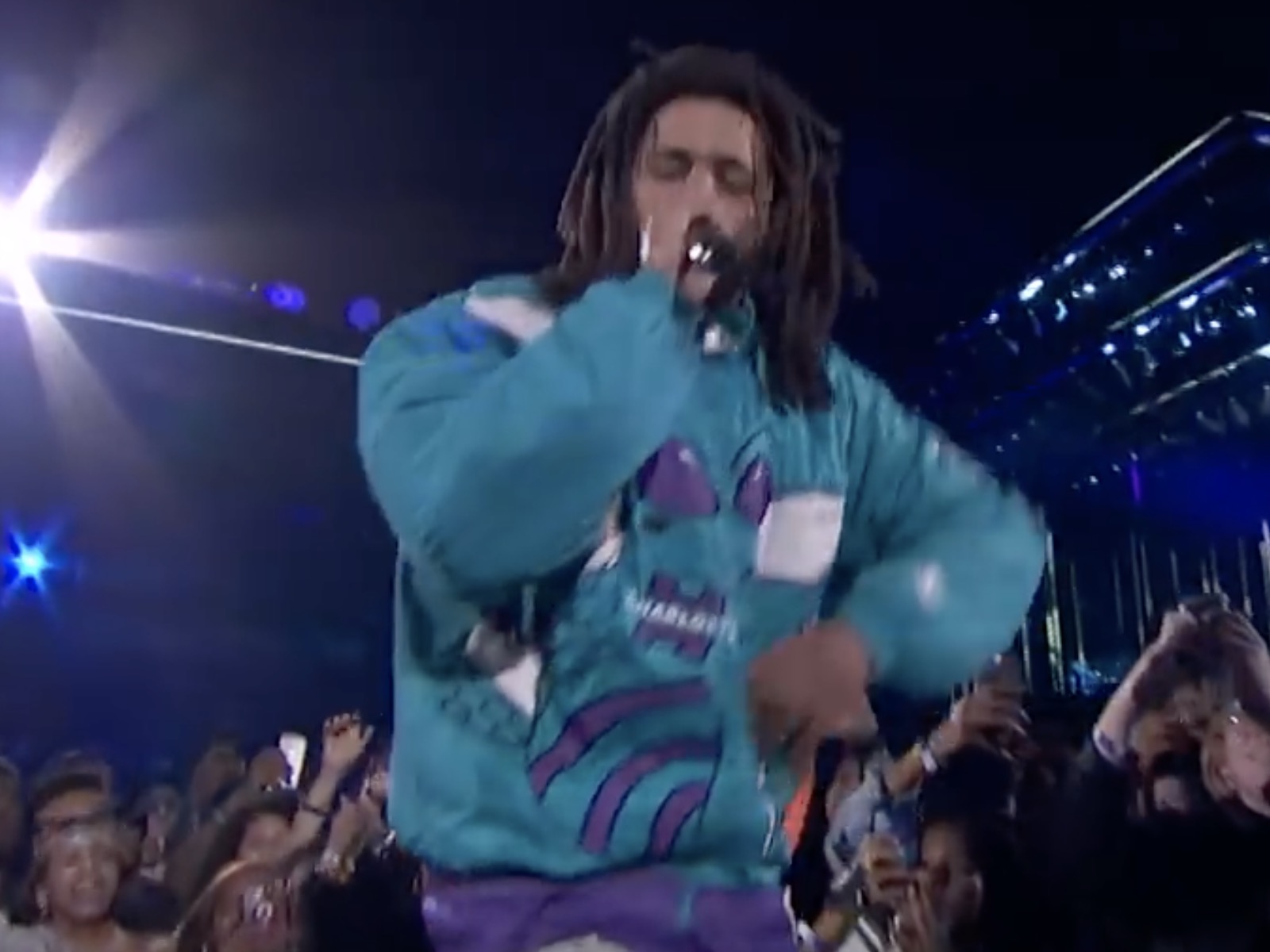 Watch: J. Cole Delivers Nearly 10 Mins Of Perfection W/ NBA All-Star Game Halftime ...