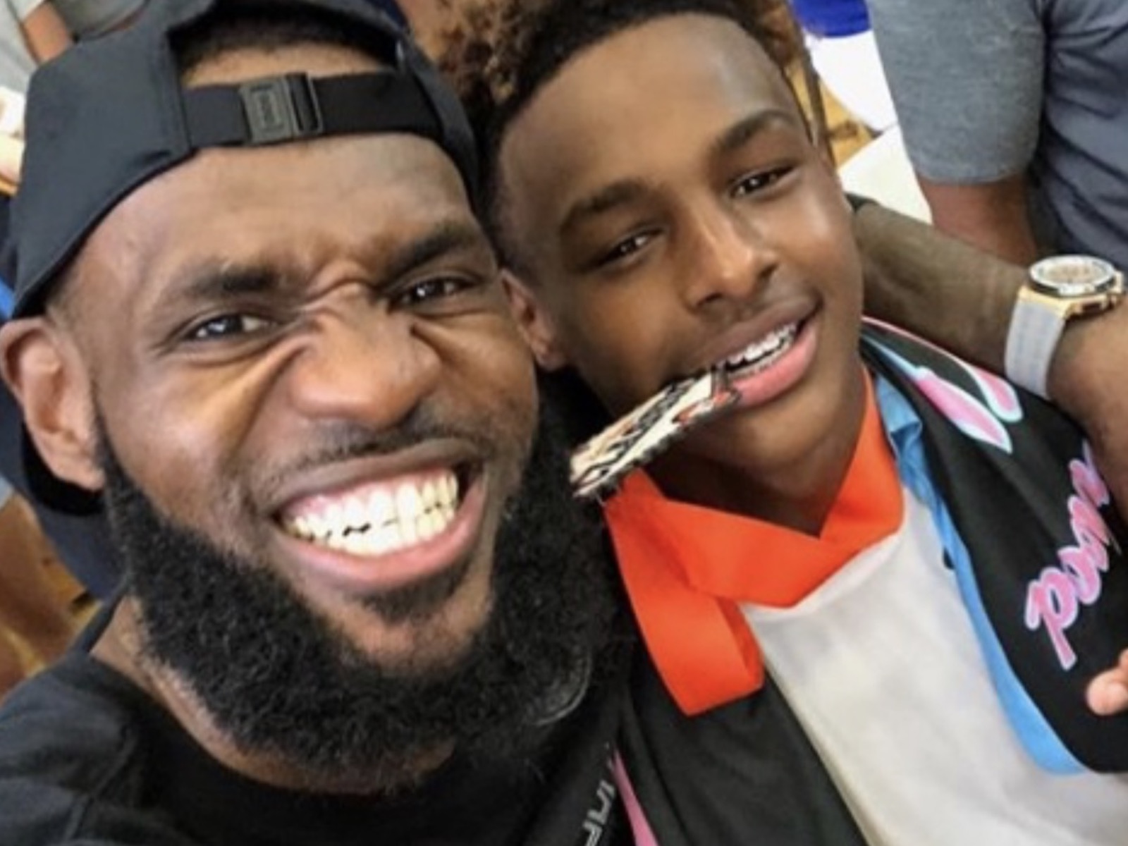 LeBron James Defines Daddy Duties W: Bronny 16th B-Day Shout-Out