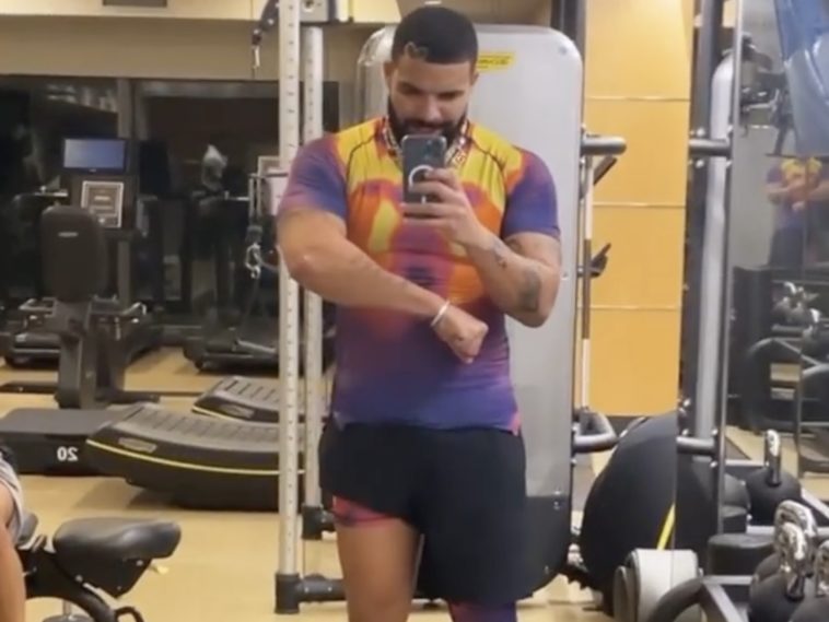 Drake Is In Hardcore Workout Mode In New Clip